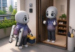 我知道了のイラスト