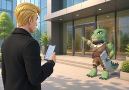 我们在哪儿会合？のイラスト