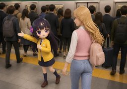 靠左走のイラスト