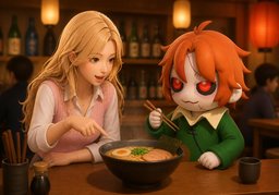 我也〜のイラスト