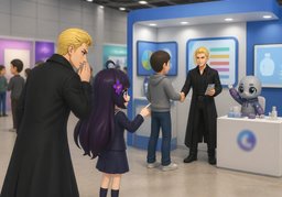 他做什么工作？のイラスト