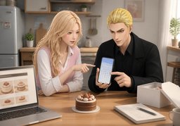 他什么时候过生日？のイラスト