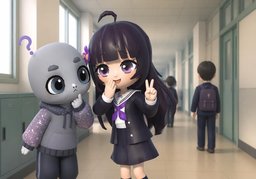 不对，他是〜のイラスト