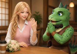 结婚了のイラスト