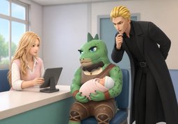 孩子是男孩还是女孩？のイラスト