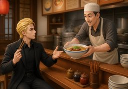 再来一碗〜のイラスト