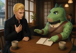 我想和〜分手のイラスト