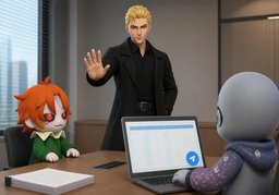 我们先冷静一下のイラスト
