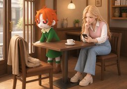 如果〜，我会担心のイラスト