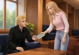 能不能给我〜？のイラスト