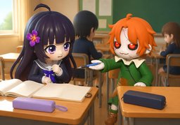 能借〜吗？のイラスト