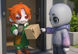 这有破损のイラスト