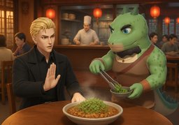 可以不放〜吗？のイラスト