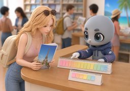 要提前多久预订？のイラスト