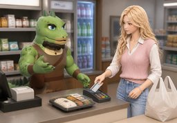 我买这个のイラスト