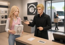 退货怎么操作？のイラスト