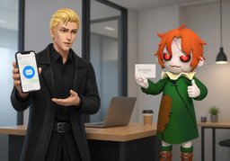 我改用〜可以吗？のイラスト