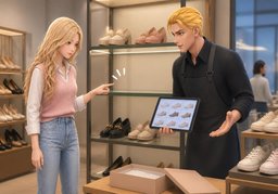 商品已售罄のイラスト