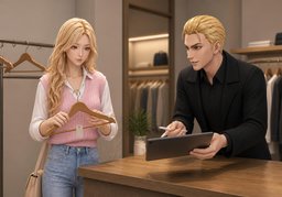 缺货时可以通知我吗？のイラスト