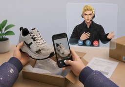 那可以换别的商品吗？のイラスト