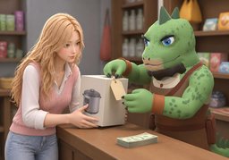 给个优惠吧のイラスト