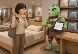 包安装吗？のイラスト