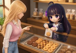 有〜包装吗？のイラスト