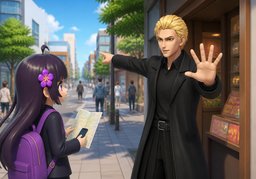 我走的方向对吗？のイラスト