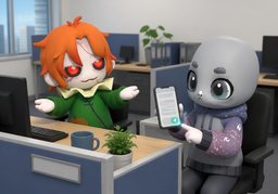 请问〜的地址是什么？のイラスト