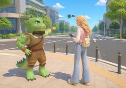 前面有〜吗？のイラスト