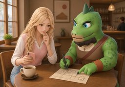 我画个地图给你のイラスト