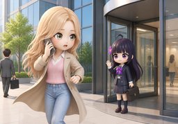 在〜等我のイラスト