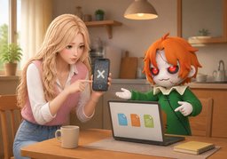 〜打不开のイラスト