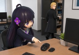 请更换〜のイラスト