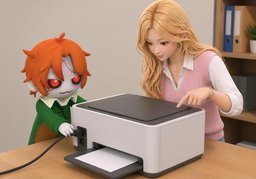 〜怎么用？のイラスト