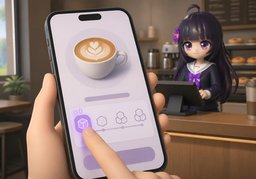 怎么点〜？のイラスト