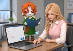 可以把账单发到〜邮箱吗？のイラスト