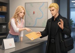 请把发票寄到〜のイラスト