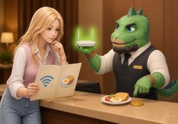 费用包含〜吗？のイラスト