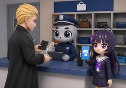 我丢失了〜のイラスト