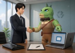 请用〜通知我のイラスト