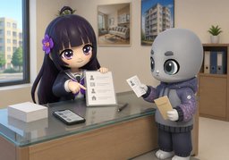 入租需要哪些资料？のイラスト