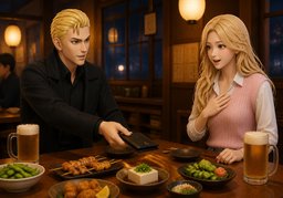 我请你のイラスト