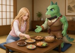 请随意のイラスト