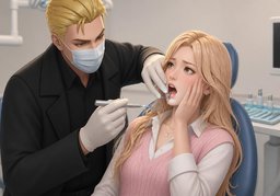 疼得很厉害のイラスト