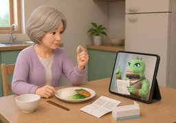 药片可以〜吗？のイラスト