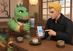 我可以给你看〜吗？のイラスト