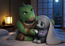 别怕，我在这儿のイラスト