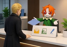 〜流程是什么？のイラスト