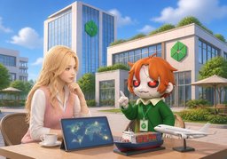 我们是〜的子公司のイラスト
